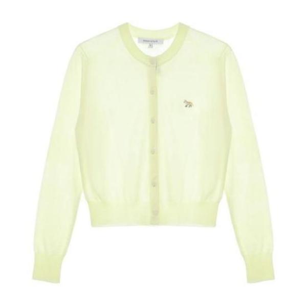 Maison Kitsun Cardigan - Lemonade