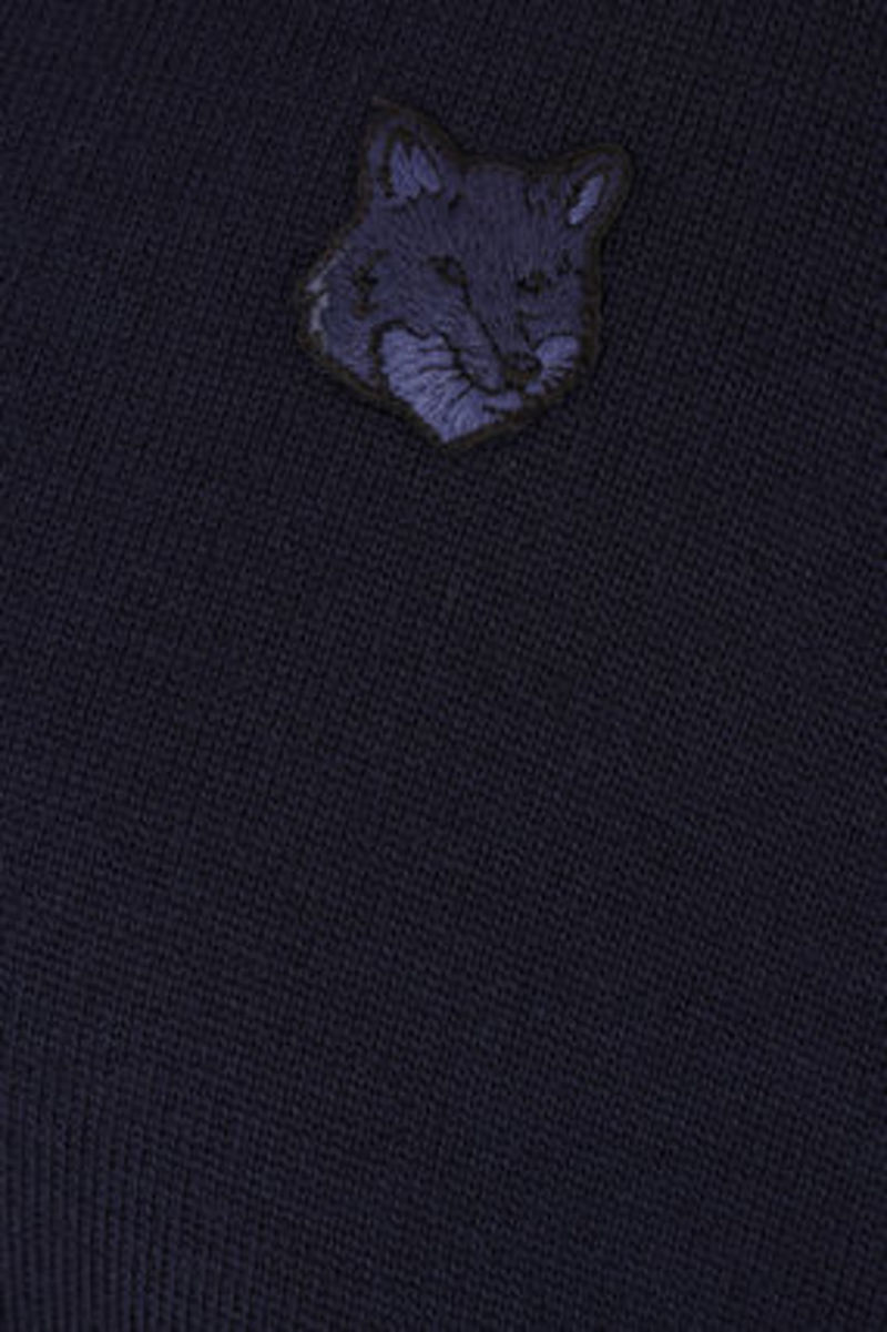 Maison Kitsun Cardigan - Blue
