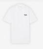 Maison Kitsuné Polo Shirt - White/Black - Thumbnail 1