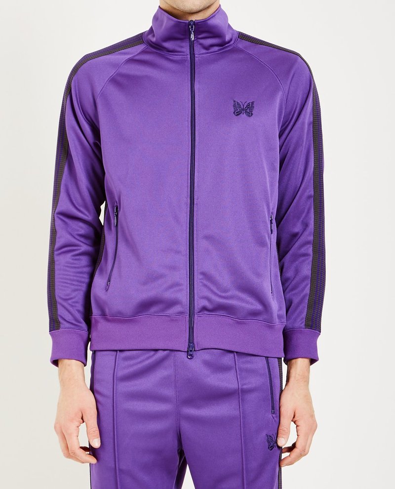 Needles × PURPLE THINGS Track jacket XL NEEDLES TRACK JACKET - PURPLE | Garmentory