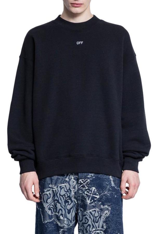 Off-White Long Sleeve T-Shirt - Black