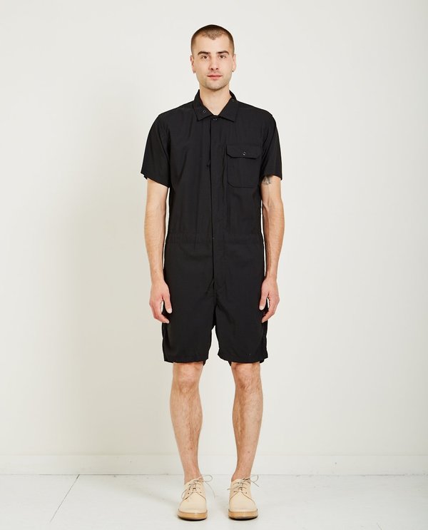 Engineered Garments TROPICAL WOOL CORDUROY COMBI SUIT - BLACK