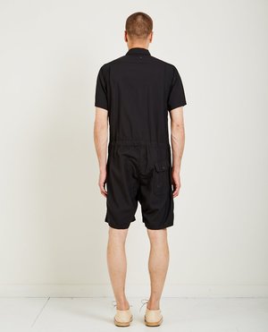Engineered Garments TROPICAL WOOL CORDUROY COMBI SUIT - BLACK