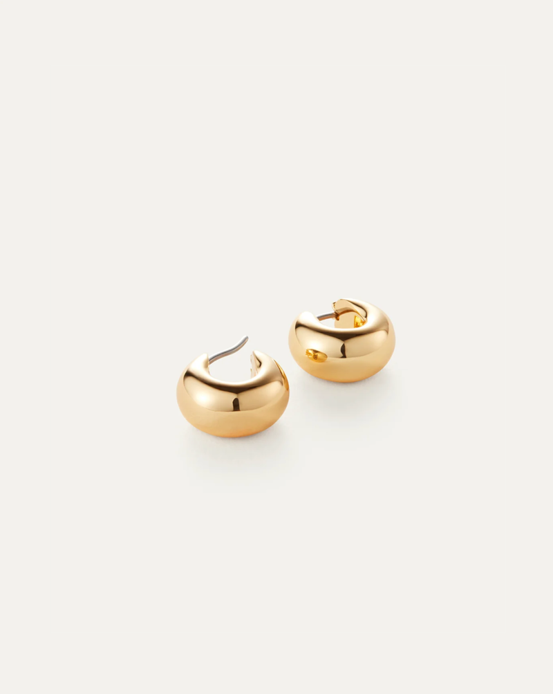Jenny Bird Mini Tome Hoop Earrings - Gold Jenny Bird Mini Tome Hoop Earrings - Gold