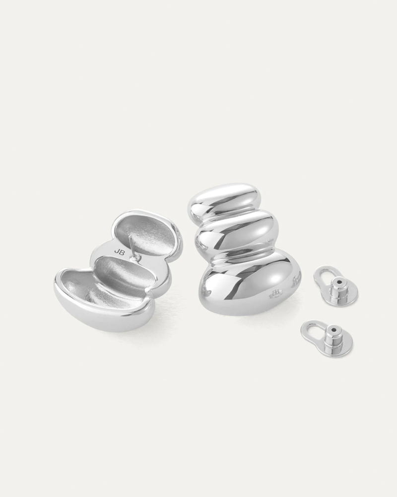 Jenny Bird Non-Stop Earrings - Silver