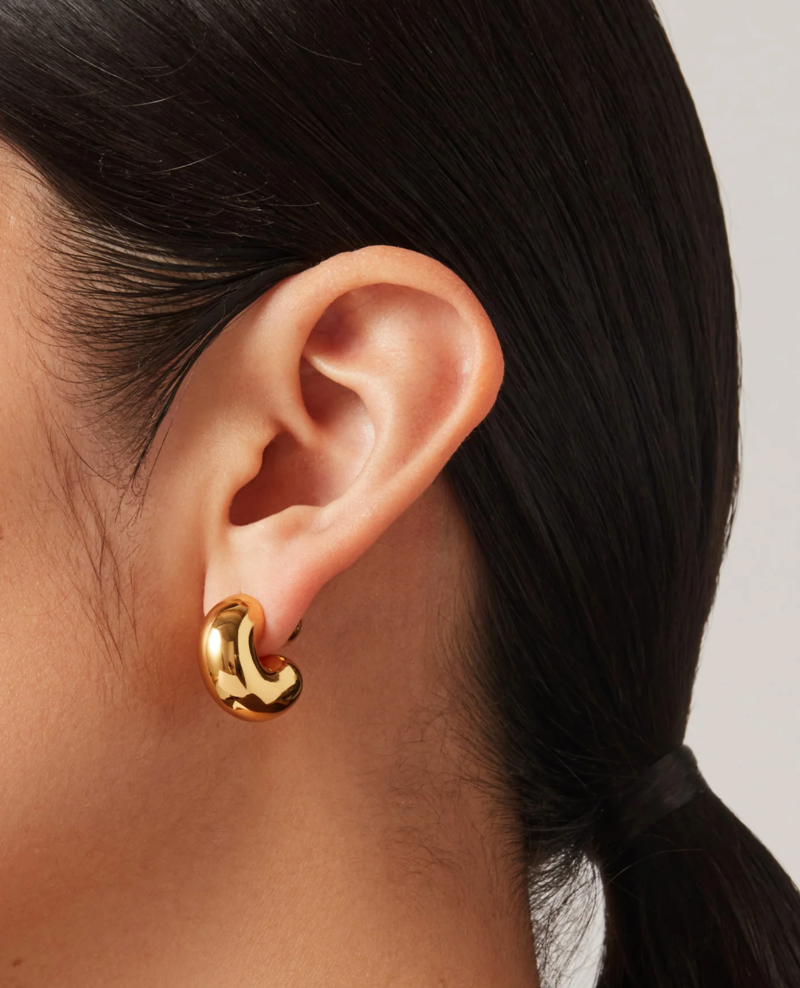 Jenny Bird Tome Hoops Medium - Gold | Garmentory