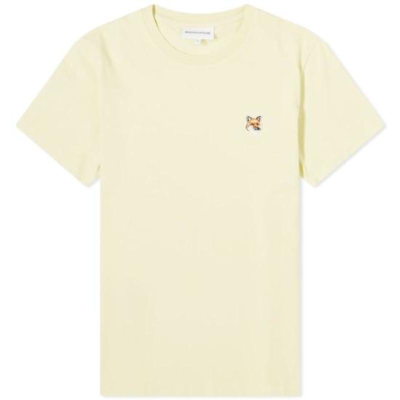 Maison Kitsuné T-Shirt - Chalk Yellow | Garmentory
