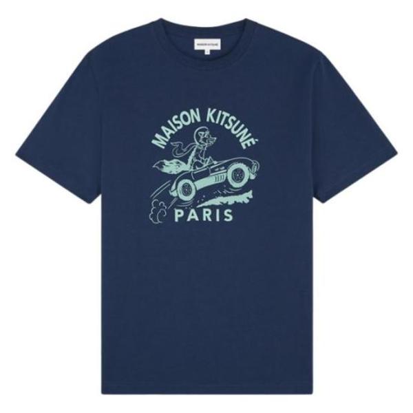 Maison Kitsun T-Shirt - Ink Blue