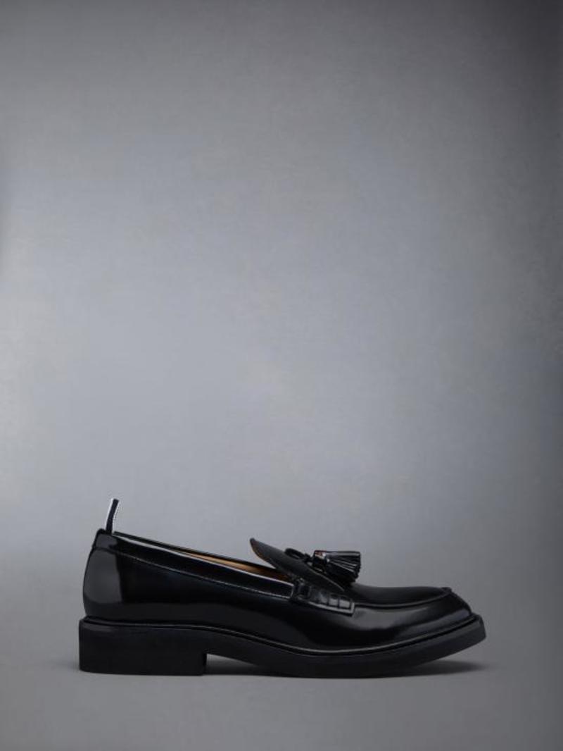 ローファー・オックスフォード THOM BROWNE Women Laced up Shoes FFF153AL0043 001 Black Thom Browne Laced Up Shoes - Black | Garmentory