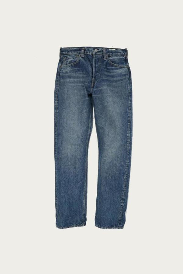 Orslow Year Wash Denim Pants - Blue Orslow Year Wash Denim Pants - Blue