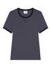 COURREGES Top - Charcoal Grey - Thumbnail 1