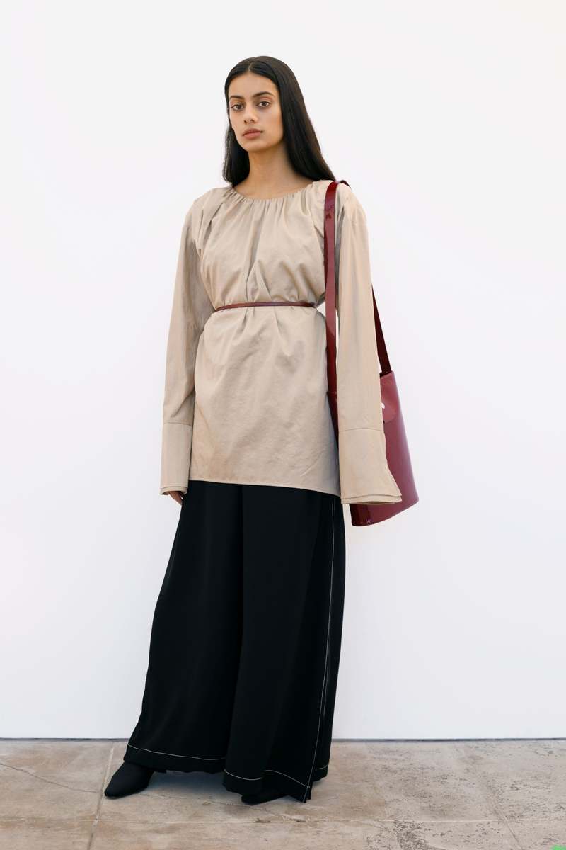 Pari Desai Safi Button Down Shirt - Beige