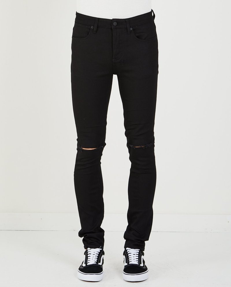 Ripped Jeans Van Winkle Ace Black Slice Ksubi Van Winkle Jean Ace