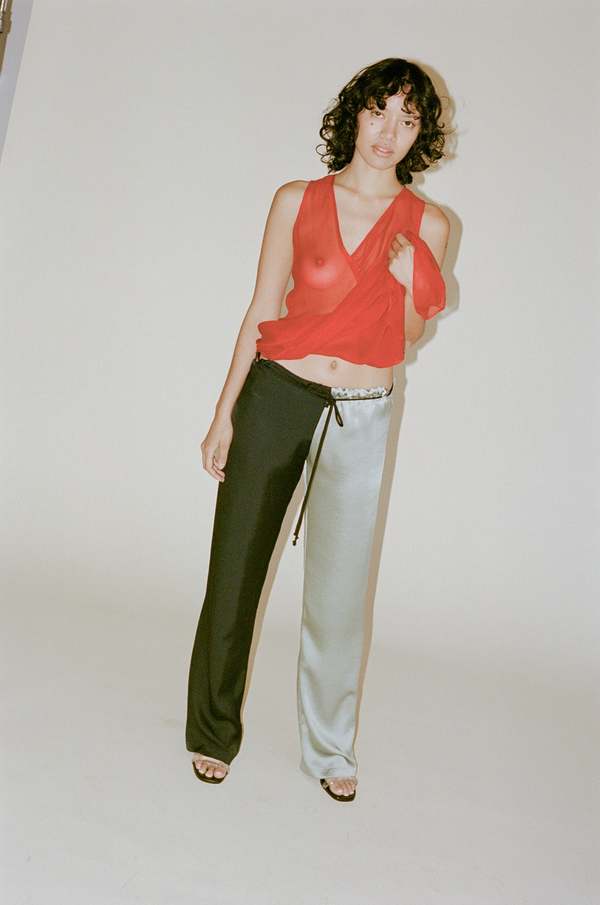 Sophia Fish Valentine Pant - Black/Moss