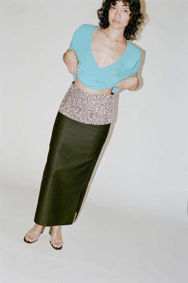 Michelle Del Rio Sofia Skirt - Black