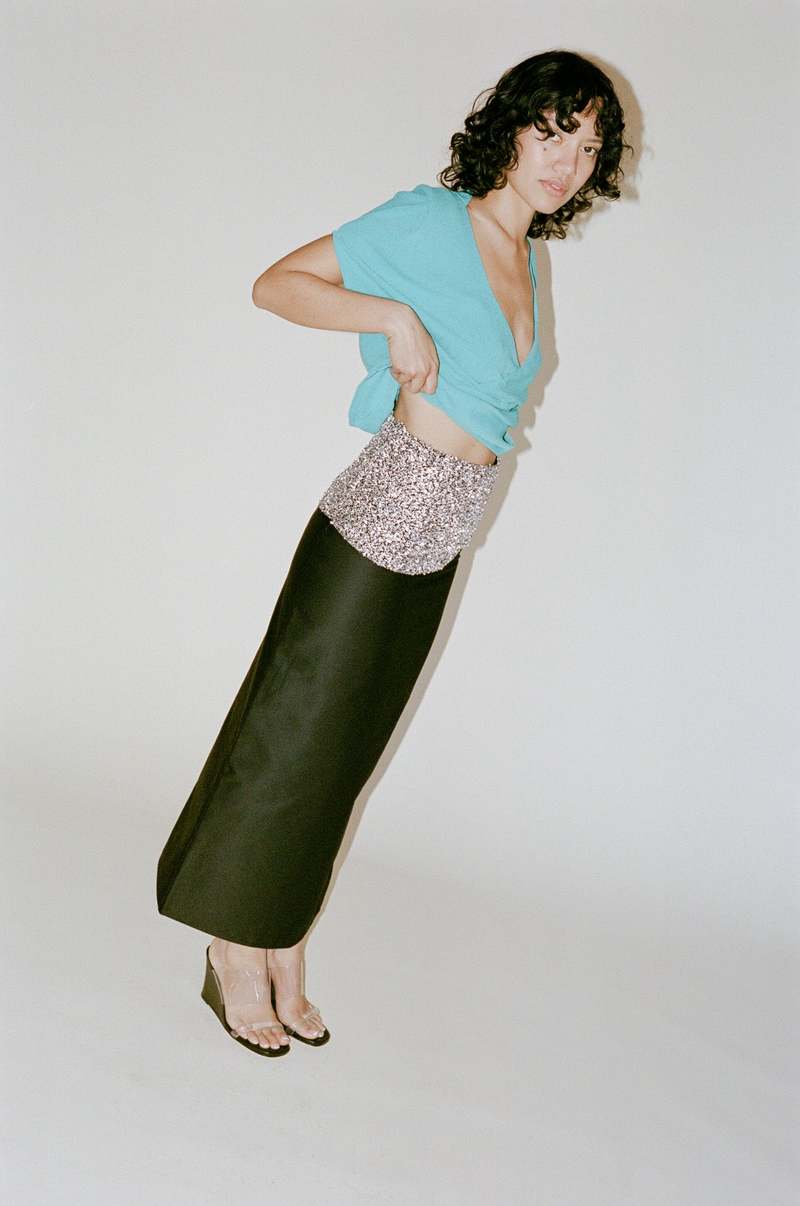 Michelle Del Rio Sofia Skirt - Black