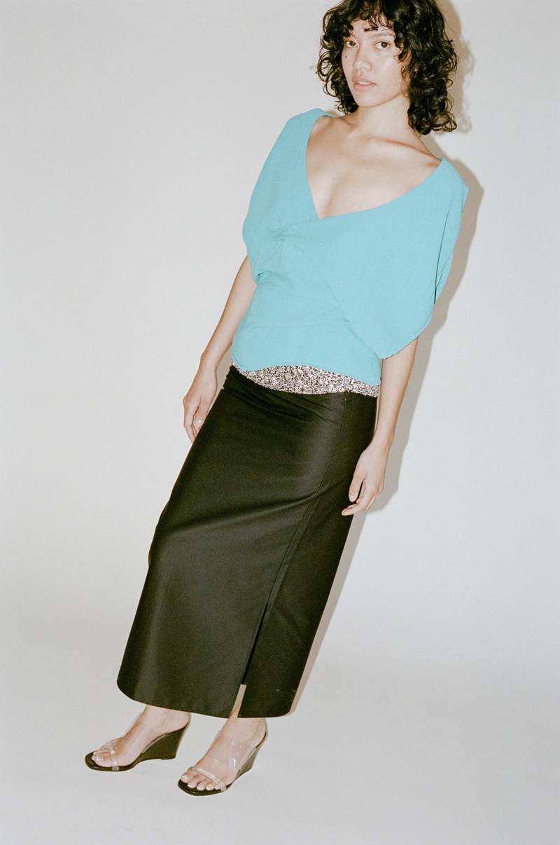 Michelle Del Rio Sofia Skirt - Black