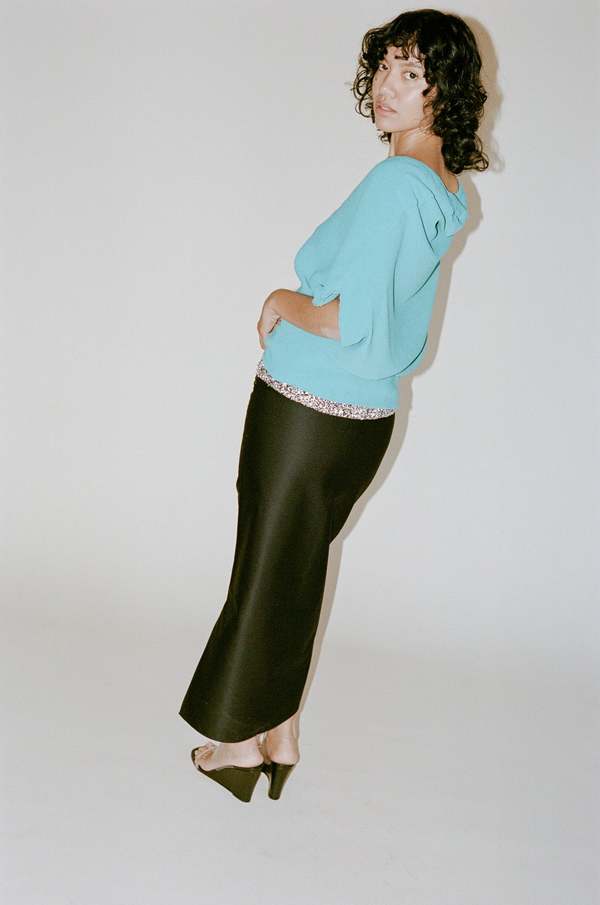 Michelle Del Rio Sofia Skirt - Black