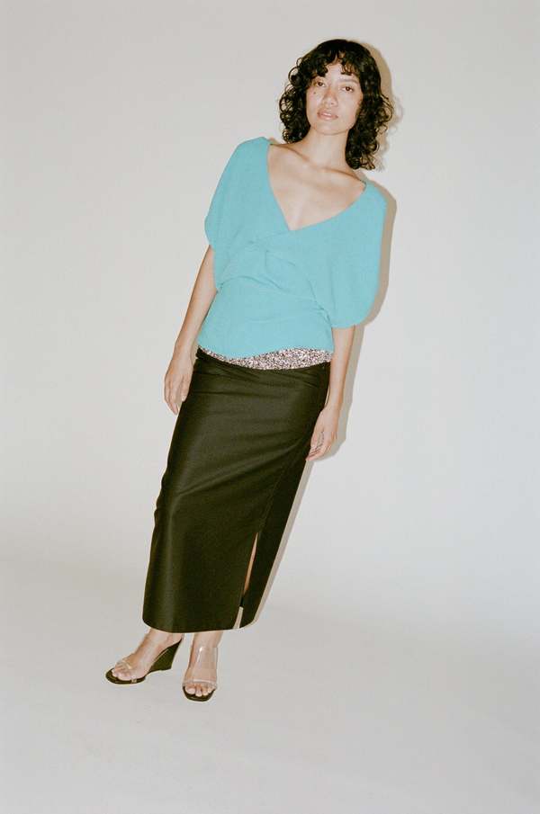 Michelle Del Rio Sofia Skirt - Black