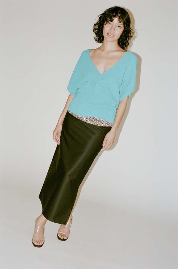 Michelle Del Rio Sofia Skirt - Black