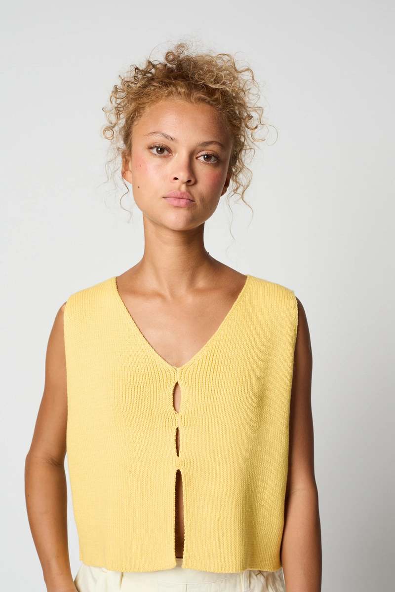 Atelier Delphine Darlene Top - Yellow