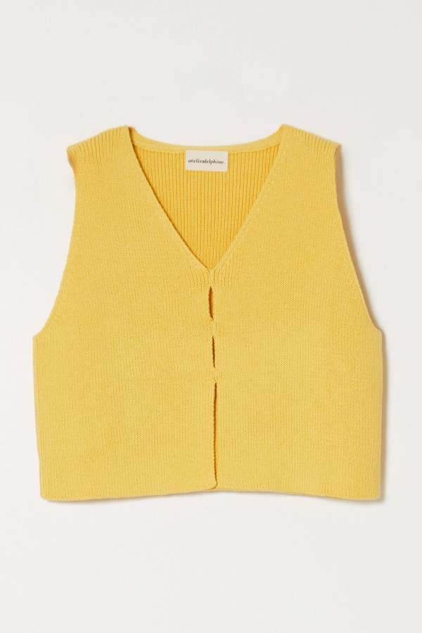 Atelier Delphine Darlene Top - Yellow