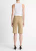 VINCE Italian Stretch-Cotton Chino Short - Desert - Thumbnail 3