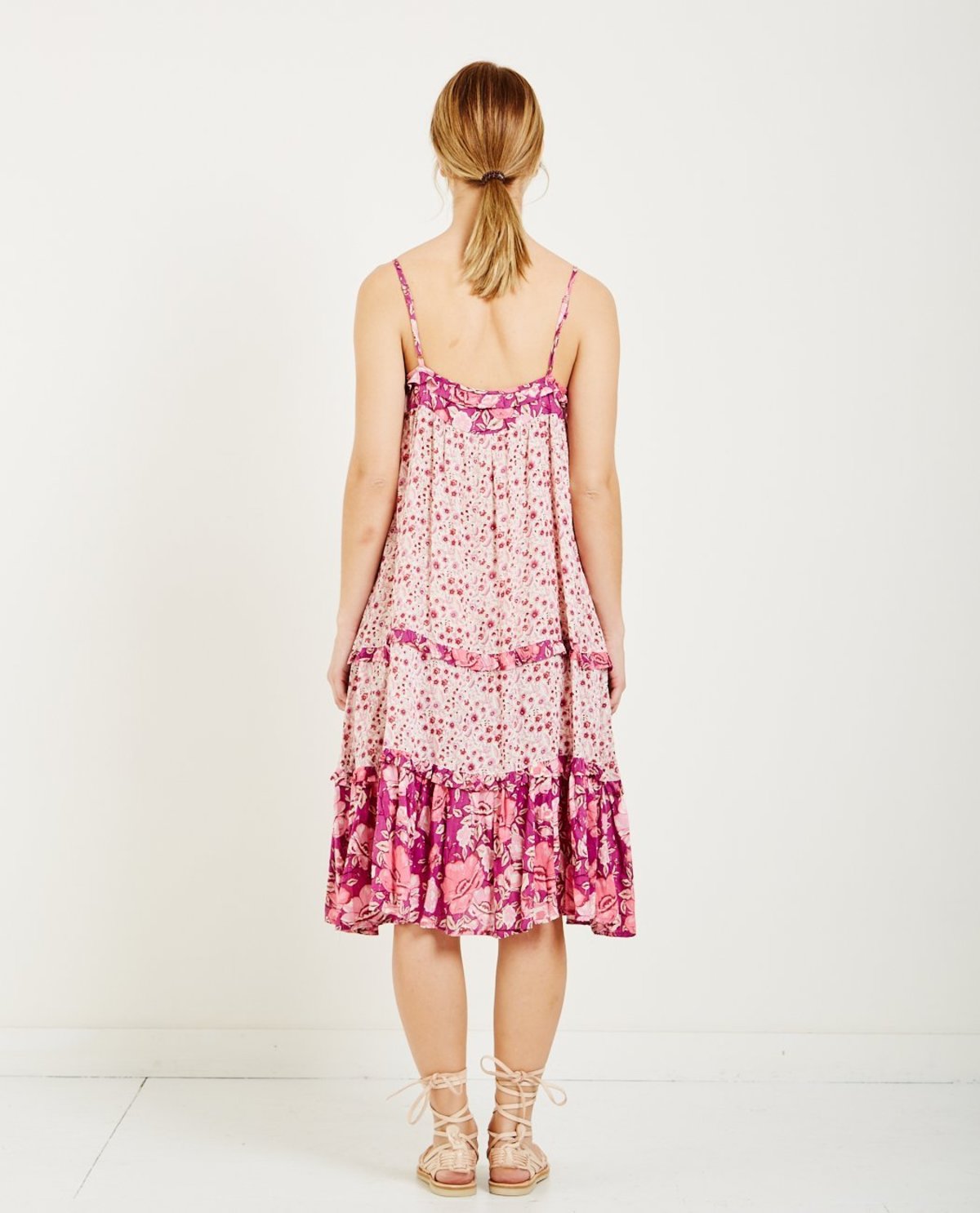 SPELL & THE GYPSY WINONA STRAPPY DRESS - BERRY