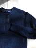 Blue Blue Japan Knitted Indigo Paper Yarn Crewneck Pullover - Thumbnail 9