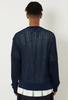 Blue Blue Japan Knitted Indigo Paper Yarn Crewneck Pullover - Thumbnail 12