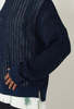 Blue Blue Japan Knitted Indigo Paper Yarn Crewneck Pullover - Thumbnail 14