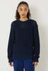 Blue Blue Japan Knitted Indigo Paper Yarn Crewneck Pullover - Thumbnail 17