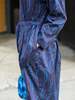 Blue Blue Japan Woven Indigo Mebuki Bassen Shirt Dress - Dark Navy - Thumbnail 8