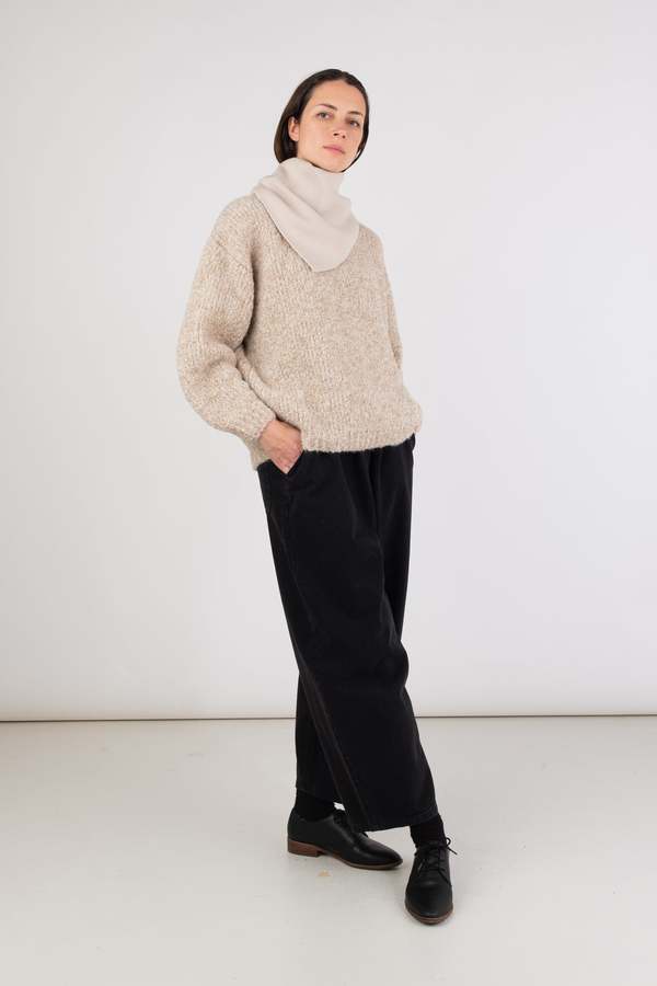 Micaela Greg Barrel Pant - Faded Black Micaela Greg Barrel Pant - Faded Black