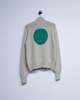 Edward Cuming Chakra Knit Track Jacket - Oat-Green - Thumbnail 10