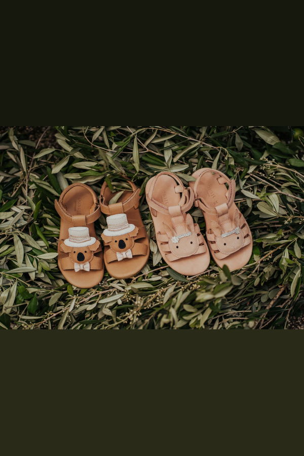 Donsje Billey Sandals - Coral Betting Leather