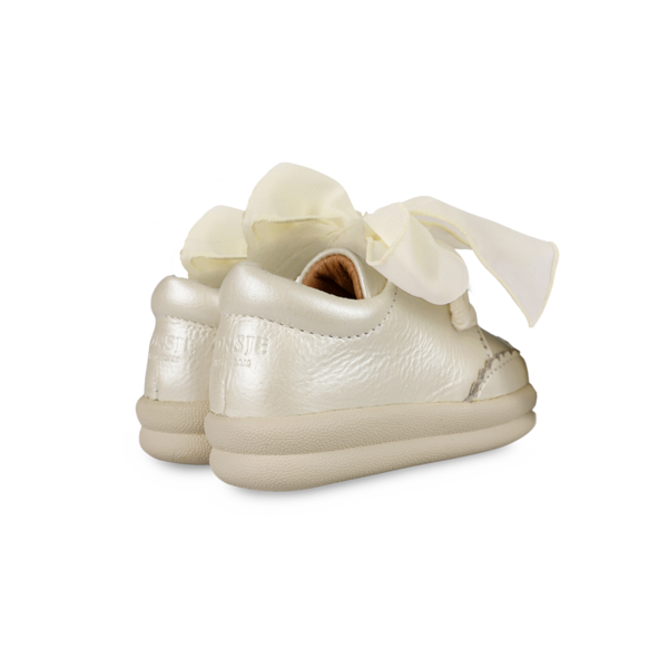 Donsje Brookli Sneakers - Off White Metallic Leather