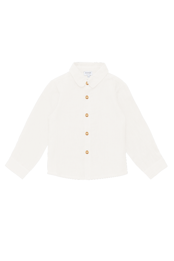 Donsje Leom Linen Shirt - Off White