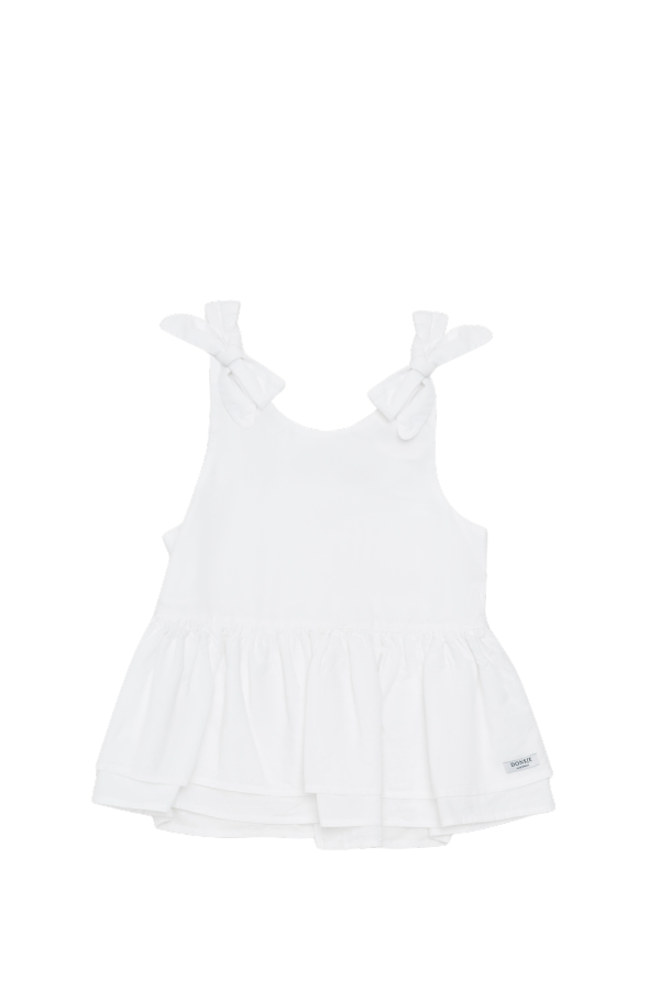 Donsje Muisi Top - Crispy White