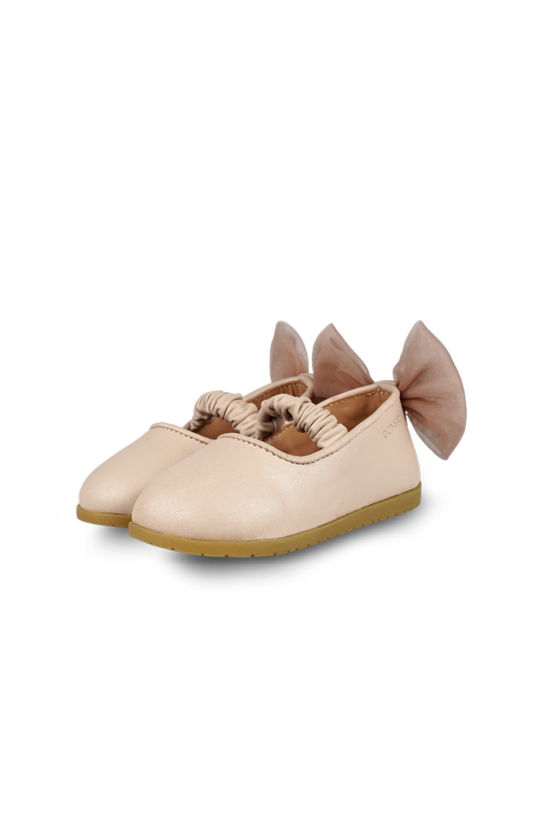 Donsje Taatie Ballerinas - Powder Metallic Nubuck