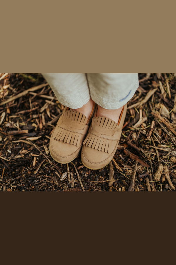 KIDS Donsje Yaell Loafers - Truffle Nubuck