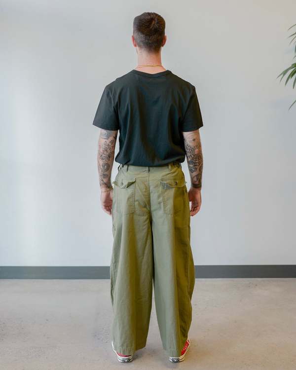 Needles H.D. Pant - Fatigue Olive | Garmentory