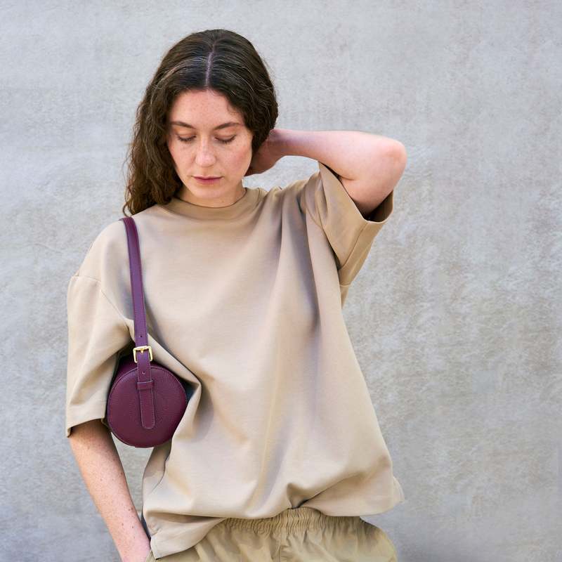 Tusk Ascot Amoli Barrel Bag - Oxblood