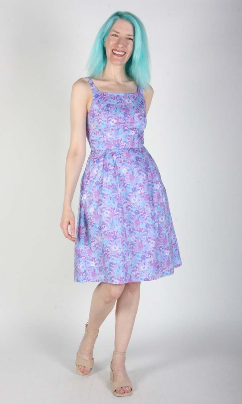 Birds of North America Reedbird Dress - Aster