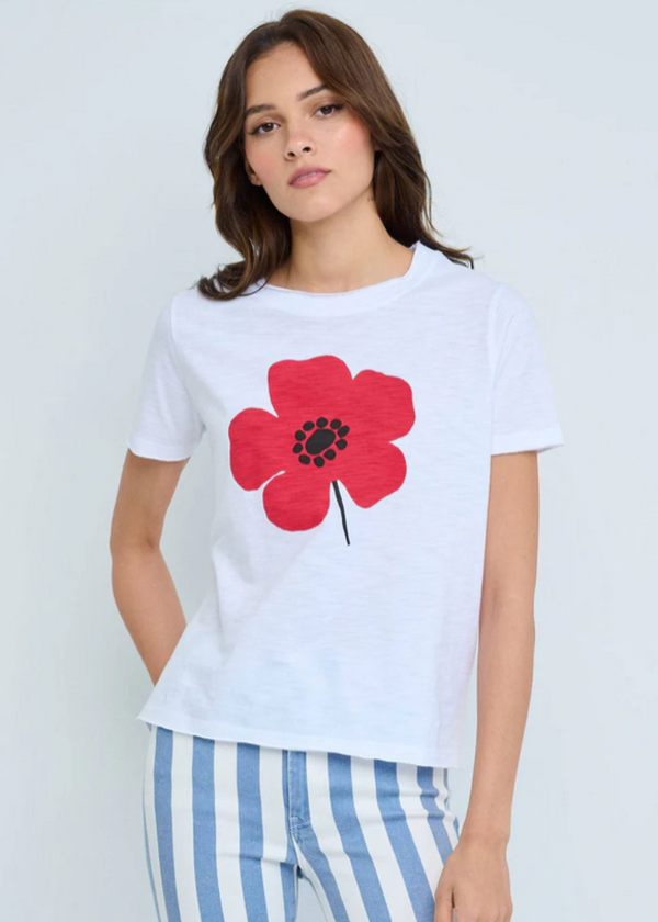Lisa Todd Posy Posse Tee - White | Garmentory