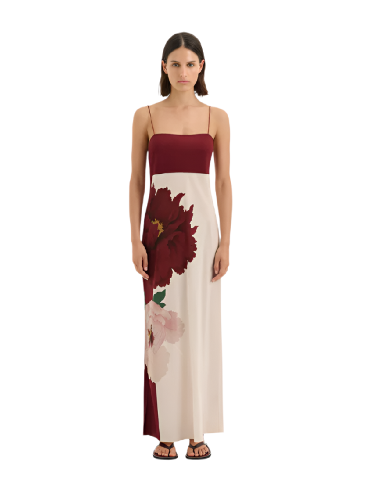 SIR. Florian Slip Dress - Wildflower Floral - Image 3 of 4