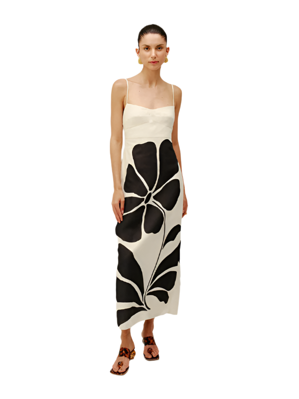 paloma dress black and white PALOMA DRESS B&W  ARCINA ORI