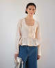 Rejina Pyo Lana Blouse - Apricot - Thumbnail 6