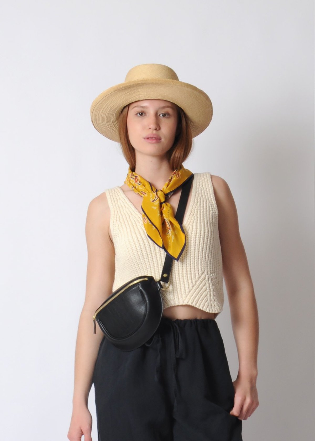 Il Bisonte Belt Bag - Black - Image 1 of 1