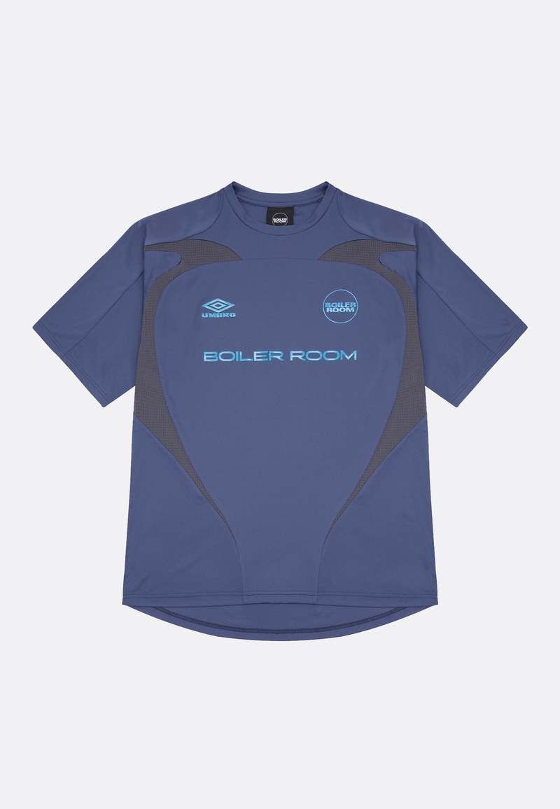 Boiler Room x Umbro Football Shirt - Blue | Garmentory